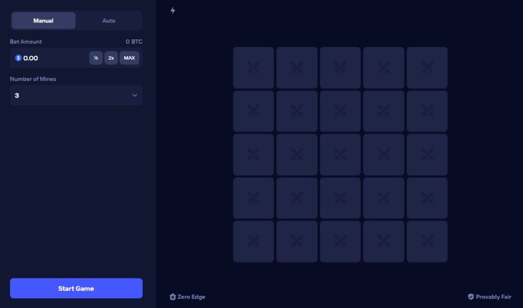 Play Mines by Duel Originals